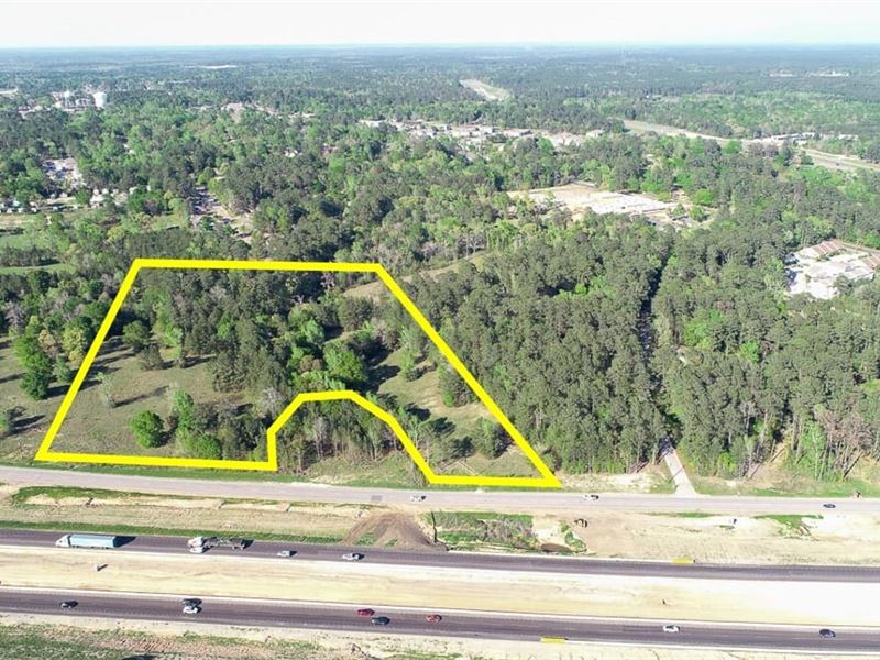 6.5 Acres, Interstate 45 : Huntsville : Walker County : Texas