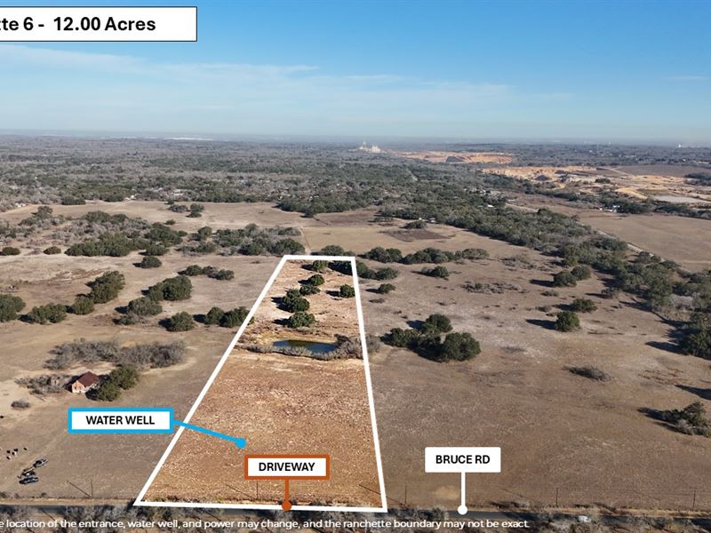 Poteet Tract 6, Only $15K Down : Poteet : Atascosa County : Texas