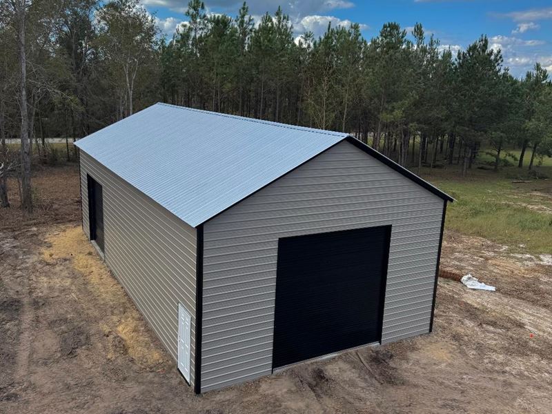 2 Ac Property with Shop : Swainsboro : Emanuel County : Georgia