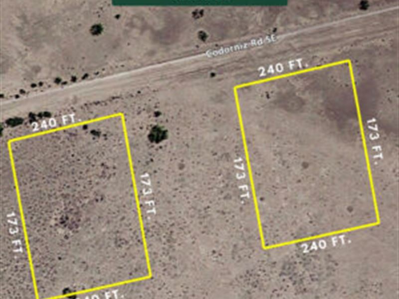 Two 0.5 Acres in Deming, NM : Deming : Luna County : New Mexico