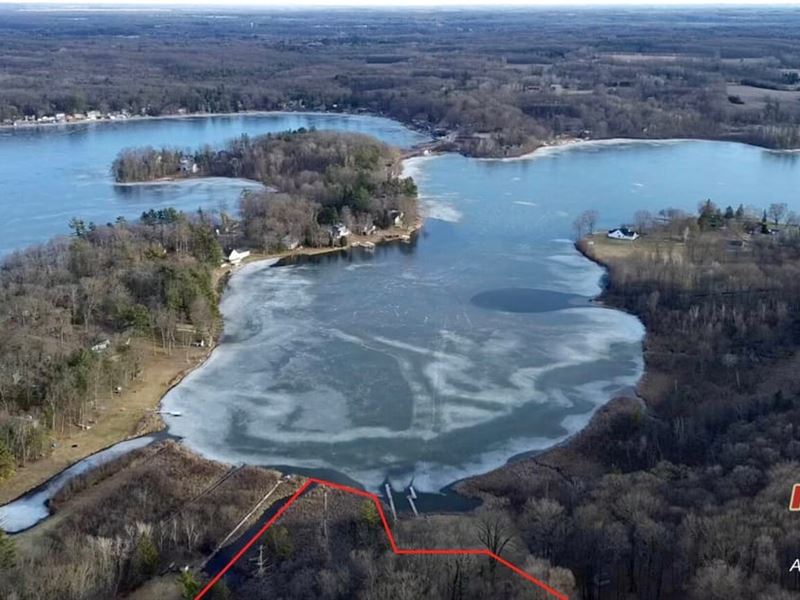 5.3 Acre Kimball Lake Frontage / Bu : Fremont : Newaygo County : Michigan