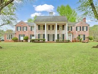 Historic Colonial Home for Sale : Paris : Lamar County : Texas