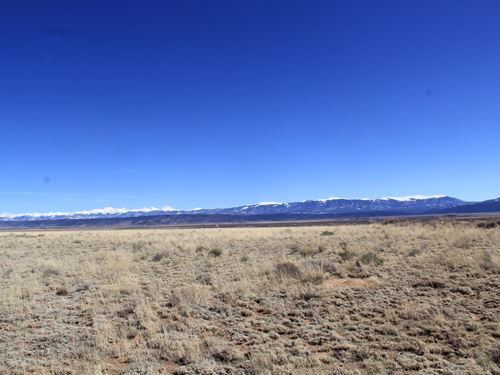 5 AC with Mountain Views and Road : Jaroso : Costilla County : Colorado