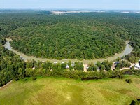 Cabin on Black River, Across From : Peach Orchard : Clay County : Arkansas