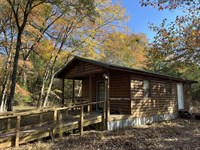 Log Cabin on 5 Acres in Se, OK : Fort Towson : Pushmataha County : Oklahoma